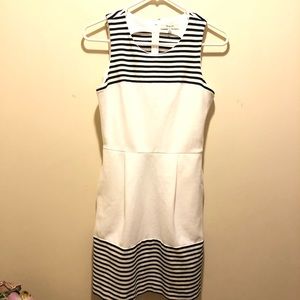 MADEWELL Verse Dress in Stripe